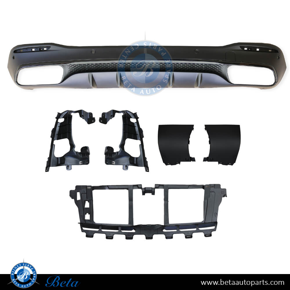 Rear Diffuser ASSY AMG GLE63 for Normal AMG for Mercedes GLE-Class W167 2019 -Up models, Part Number 1678853109 / 1678859902 Rear Diffuser ASSY AMG GLE63 for Normal AMG for Mercedes GLE-Class W167 2019 -Up models, Part Number 1678853109 / 1678859902